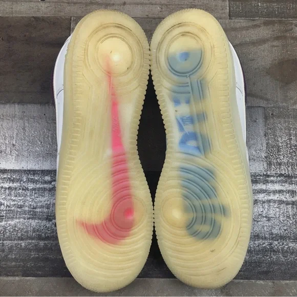 Nike Air Force 1 Low De Lo Mio One Sneakers Shoes Mens 12 Lows BQ8448-100 Forces - Picture 7 of 15